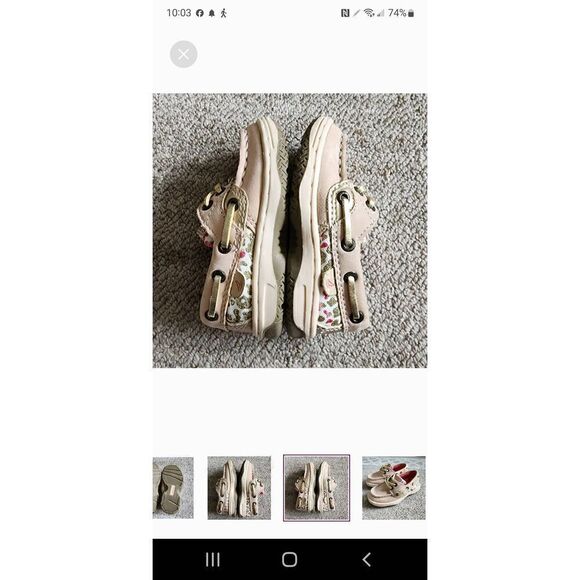 NIB SPERRY INFANT BAHAMA ZEBRA PRINT CRIB SHOES - Picture 4 of 7